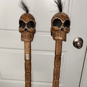 Decorative tiki torches